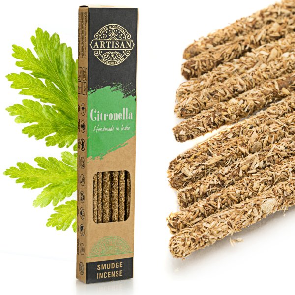 Kadzidełka rzemieślnicze Artisan otaczane Palo Santo - Citronella