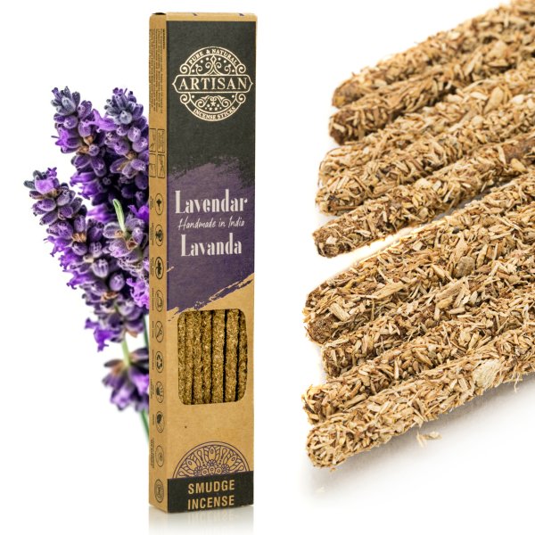 Kadzidełka rzemieślnicze Artisan otaczane Palo Santo - Lawenda