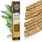 Kadzidełka rzemieślnicze Artisan otaczane Palo Santo - Biała Szałwia