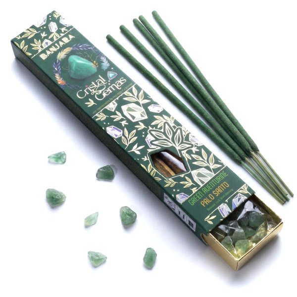 Naturalne kadzidełka Banjara Awenturyn Palo Santo