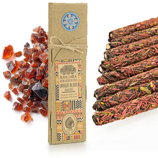 Naturalne kadzidełka żywiczne Banjara – Dragon Blood