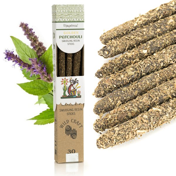 Kadzidełka rzemieślnicze Vijayshree – liście paczuli