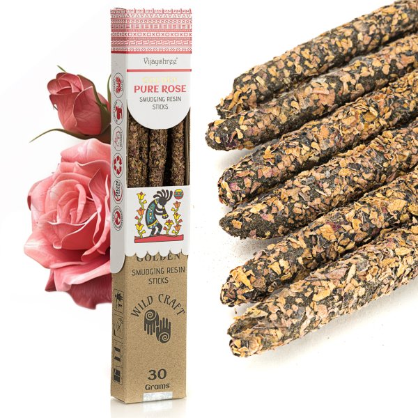 Kadzidełka rzemieślnicze Vijayshree – Płatki Róży