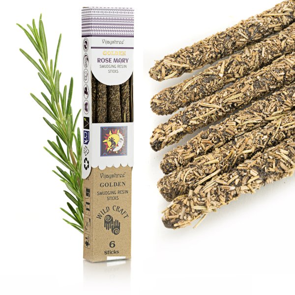 Kadzidełka rzemieślnicze Vijayshree Smudging – Rozmaryn