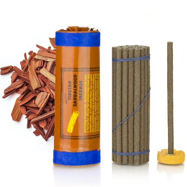 Kadzidełka Tybetańskie z Nepalu naturalne Himalajskie zioła - Sandalwood