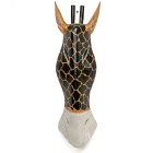 Drewniana rzeźba – unikalna maska zwierzęcia z Bali 50cm 