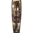 Rzeźba Drewniana Maska 50cm 