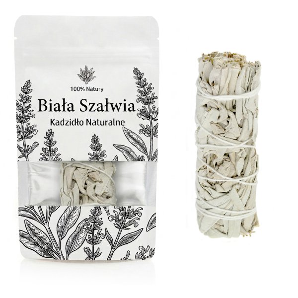 Biała szałwia Kalifornijska 30g + Opakowanie Strunowe