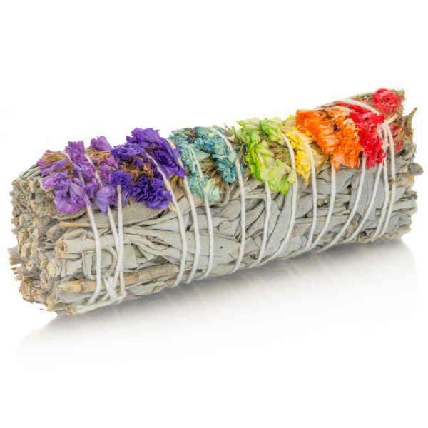 Biała szałwia Kalifornijska Salvia Apiana i Sinuata - 7 chakra