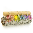 Biała szałwia Kalifornijska Salvia Apiana i Sinuata i Palo Santo - 7 chakra