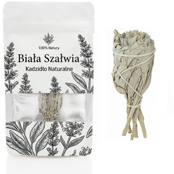 Biała szałwia Kalifornijska 25g + Opakowanie strunowe