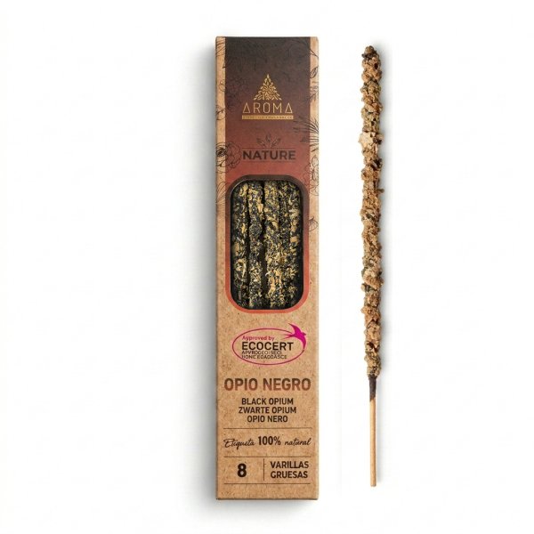 Kadzidełka Naturalne Craftowe Aroma - Czarne Opium