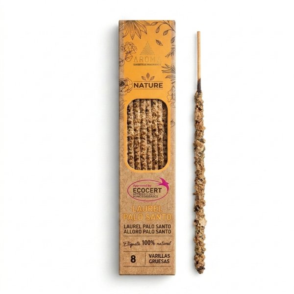 Kadzidełka Naturalne Craftowe Aroma - Liść Laurowy i Palo Santo