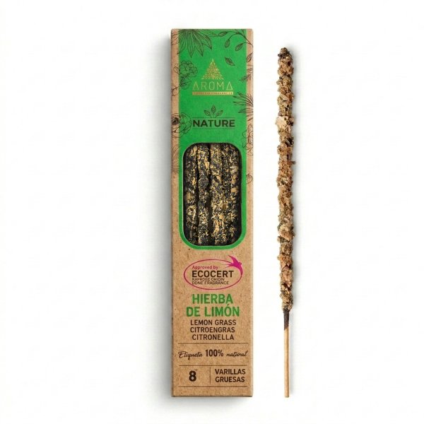 Kadzidełka Naturalne Craftowe Aroma - Trawa Cytrynowa