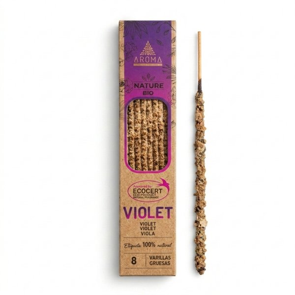Kadzidełka Naturalne Craftowe Aroma - Fiołek