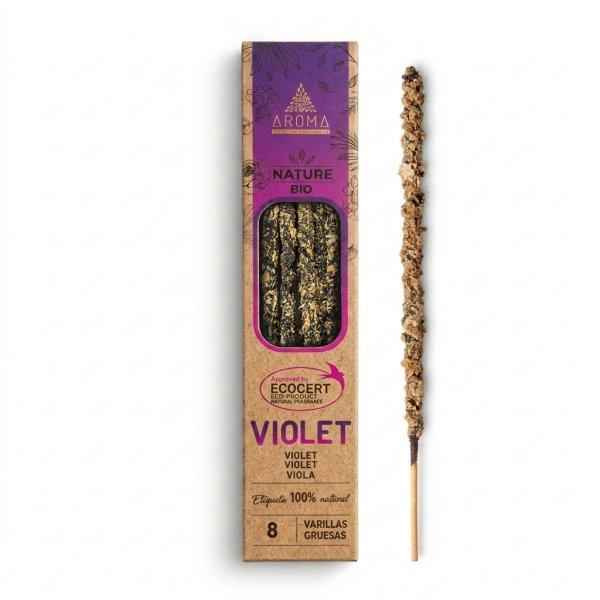 Kadzidełka Naturalne Craftowe Aroma - Fiołek