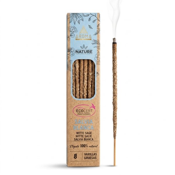 Kadzidełka Naturalne Craftowe Aroma - Biała Szałwia