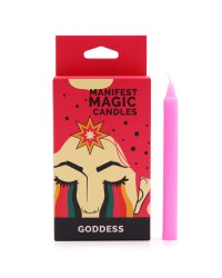 Świece magiczne manifestacyjne 12 sztuk - różowy - Boska Energia