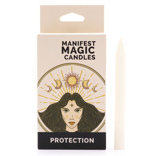 Świece magiczne manifestacyjne 12 sztuk - Ochrona