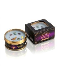 Świeca mineralna Aroma z Ametystem – Lawenda 65 g