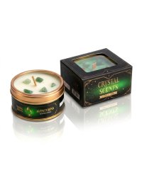 Świeca mineralna Aroma z Awenturyn – Jaśmin 65 g