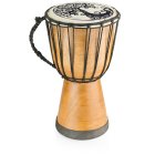 Bębenek Djembe 40cm, ręcznie zdobiony, Indonezja, instrument perkusyjny