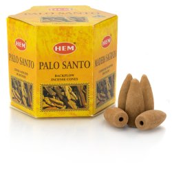Kadzidełka stożkowe Backflow - 40szt Palo Santo