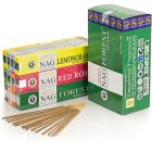 Kadzidełka pyłkowe Vijayshree Golden Nag - zestsaw 12 zapachów