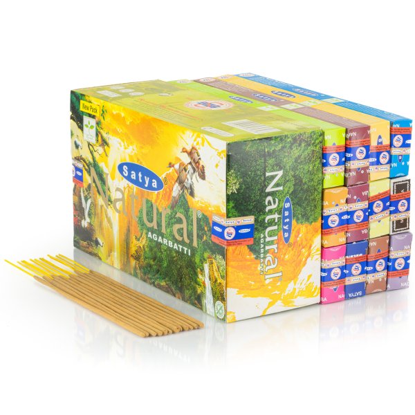 Kadzidłą Nag Champa Satya Kolekcja Orzeźwiająca 12 Paczek  #7