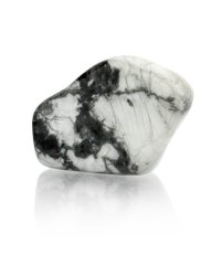 Holowit Biały kamień naturalny otoczak 0,8-1,2cm 1szt