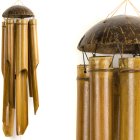 Dzwonek wietrzny bambusowy na ptaki, gołębie 40cm