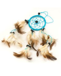 Łapacz Snów Dreamcatcher Klasyczny Niebieski 25cm