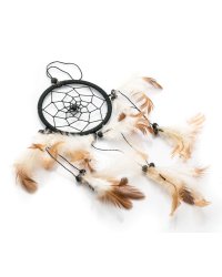 Łapacz Snów Dreamcatcher Klasyczny Czarny 25cm