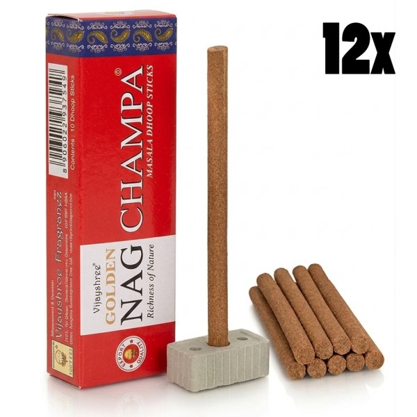 KADZIDEŁKA Dhoop Vijayshree hurt 12szt - Nag Champa