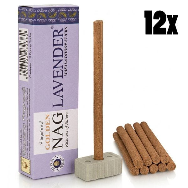 KADZIDEŁKA Dhoop Vijayshree hurt 12szt - Lawenda 