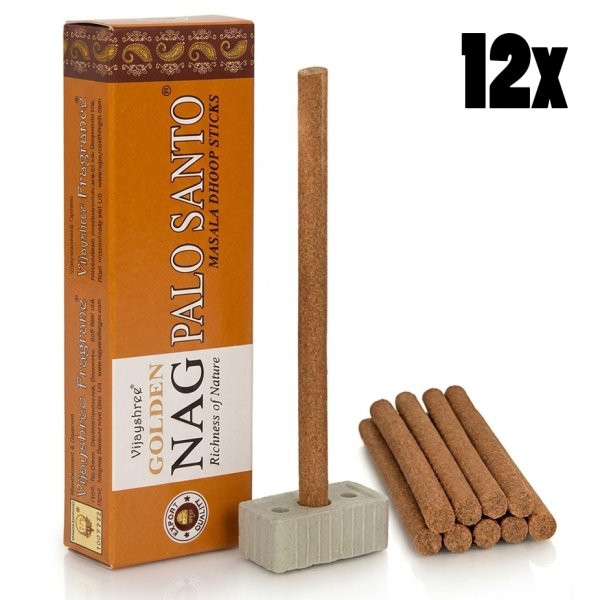 KADZIDEŁKA Dhoop Vijayshree hurt 12szt - Palo Santo