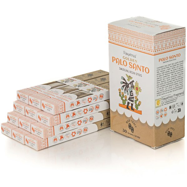 Kadzidełka Vijayshree Smudging Oferta Hurtowa 12szt - Palo Santo