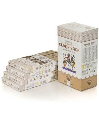 Kadzidełka Vijayshree Smudging Oferta Hurtowa 12szt - Szałwia Cedrowa