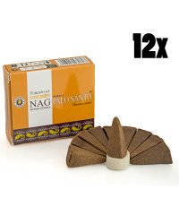 Kadzidełka stożkowe Vijayshree  +  Podstawka Hurt - Palo Santo