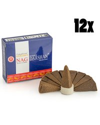 Kadzidełka stożkowe Vijayshree  +  Podstawka Hurt - Darshan