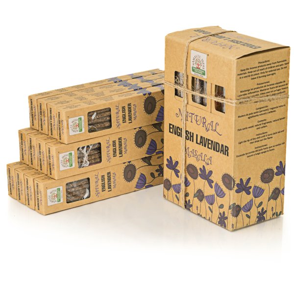 Kadzidełka Namaste India Natural Oferta Hurtowa 12szt  - Lawenda