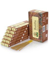 Kadzidełka pyłkowe Namaste India Hurt 12szt- Budda