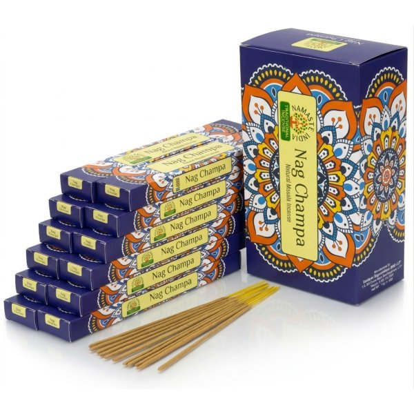 Kadzidełka Namaste India Hurt 12szt - Nag Champa