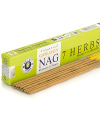 Kadzidełka pyłkowe Vijayshree Golden Nag - 7 Ziół