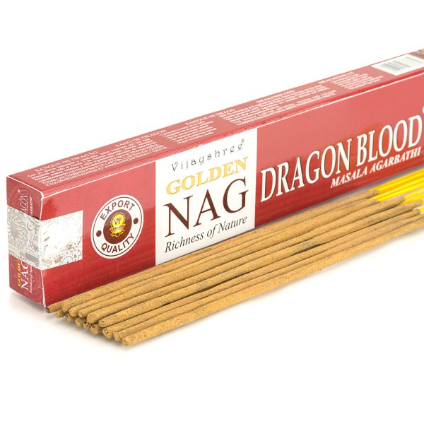 Kadzidełka pyłkowe Vijayshree Golden Nag - Dragon Blood
