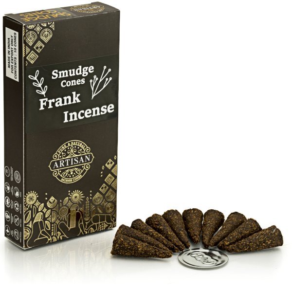 Kadzidełka rzemieślnicze Artisan stożkowe żywiczne - Frankincense