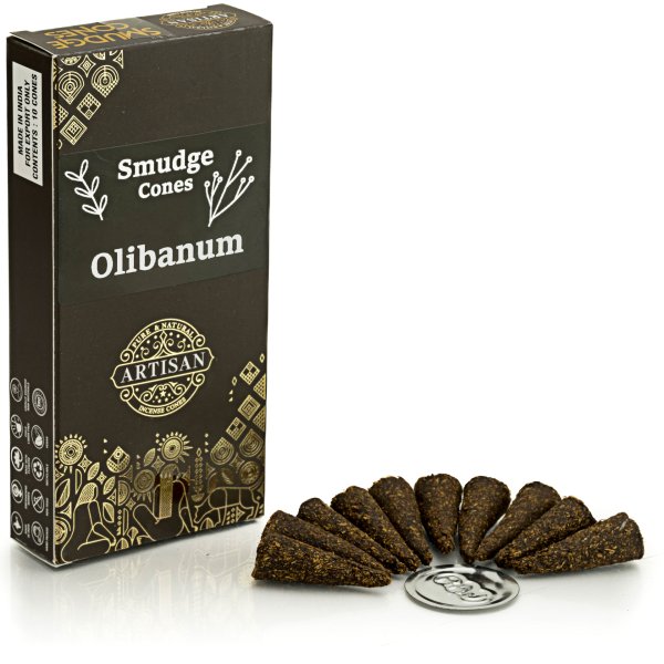 Kadzidełka rzemieślnicze Artisan stożkowe żywiczne - Olibanum