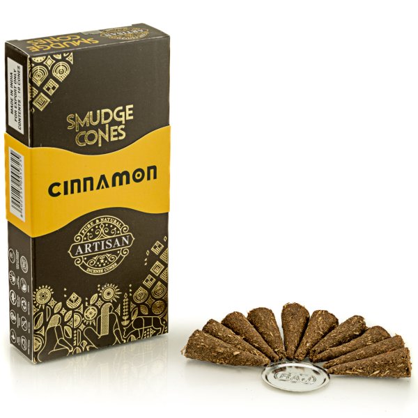 Kadzidełka rzemieślnicze Artisan stożkowe - Cynamon