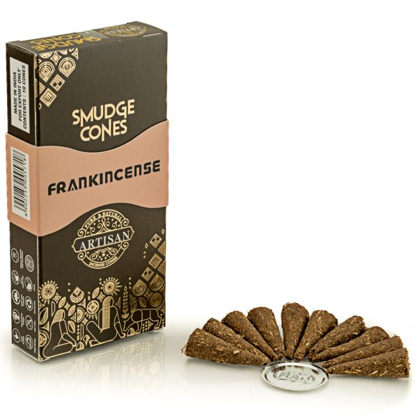 Kadzidełka rzemieślnicze Artisan stożkowe żywiczne - Frank