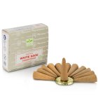 Satya kadzidełka stożkowe 12szt - Biała Szałwia